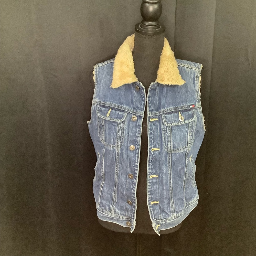 Tommy Hilfiger Sherpa Denim Vest